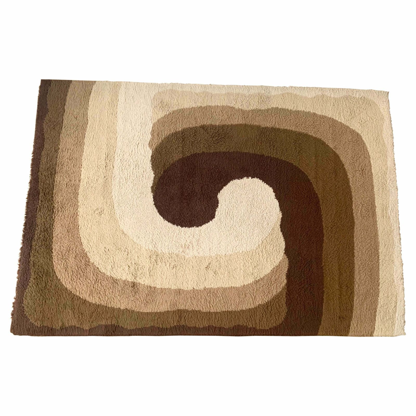Mid Century Rug ''''Summertime'''' Collection By Louis De Poortere, Belgium 1970s