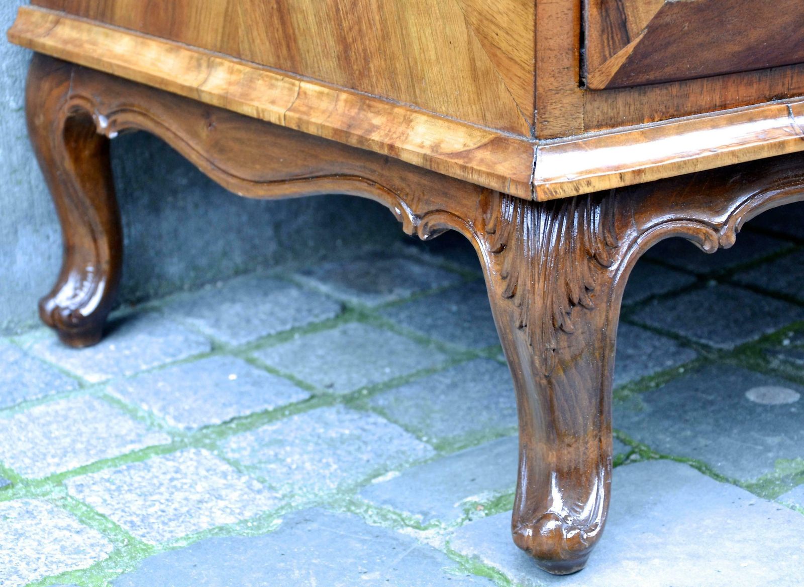 photo for sale 18th Century German Marquetry Chest Of Drawers
