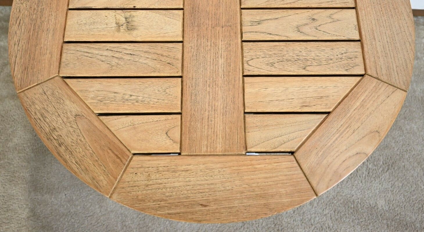Ash Bistro Tables, Stamped R.Vlaemynck – Late 20th Century photo buy