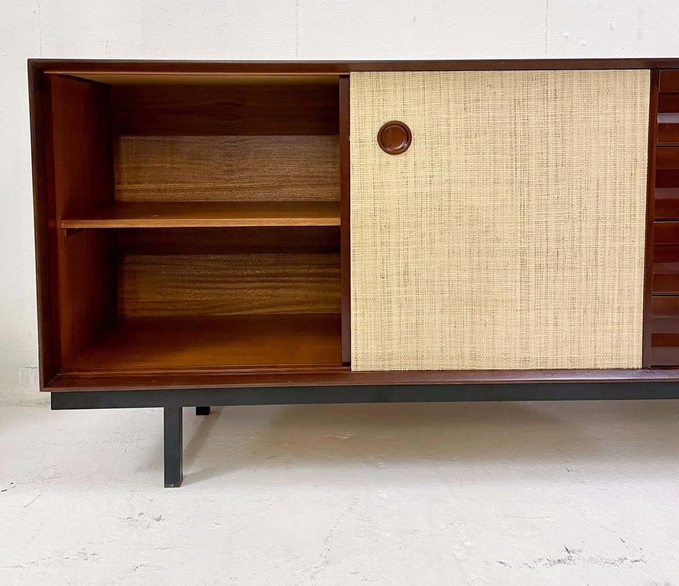 Mid Century Modern Italian Sideboard, Teak, Italy, 1960s photo Furniture