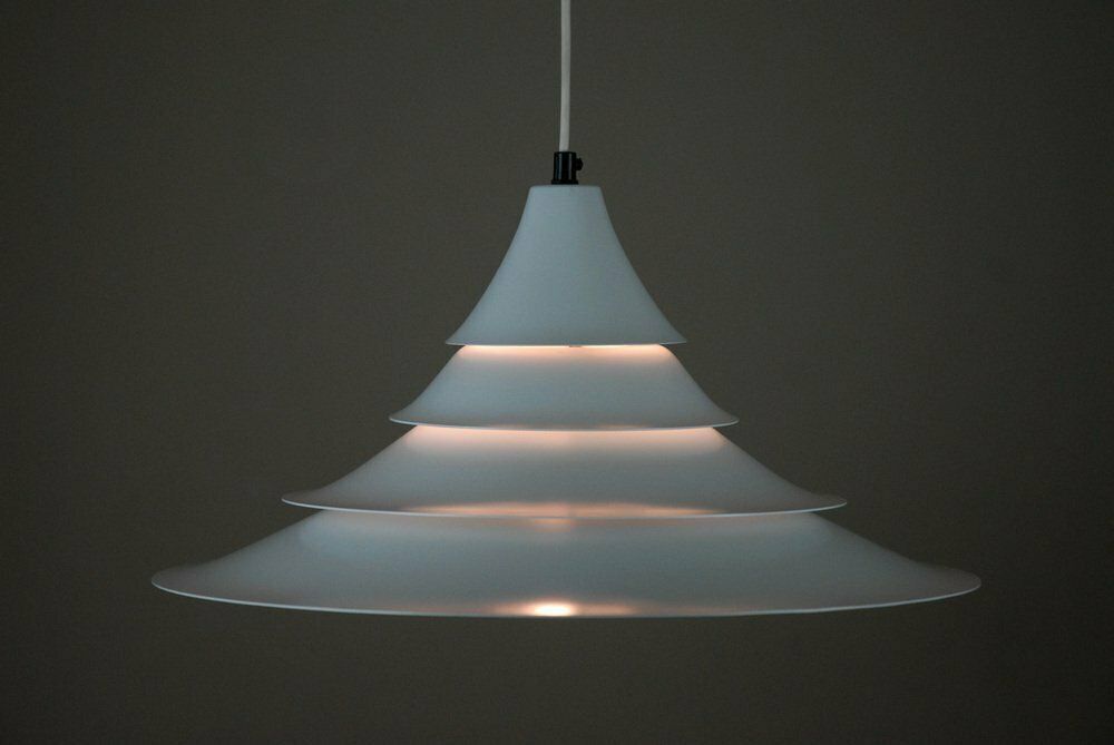 Pagode Pendant Lamp By Ricardoni For Nordisk Solar, Denmark, 1980s photo 495.0