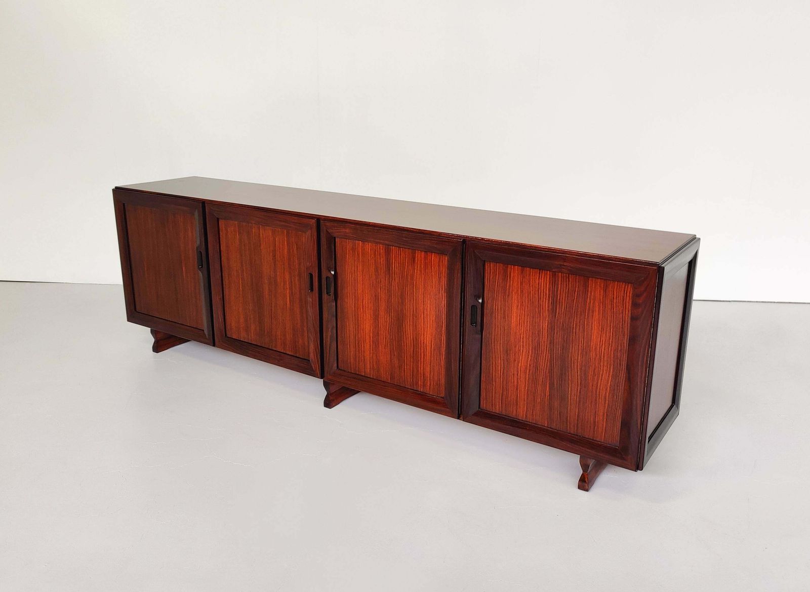 photo vintage Mid Century Modern Sideboard Mb15 By Fanco Albini For Poggi, Italy, 1950s