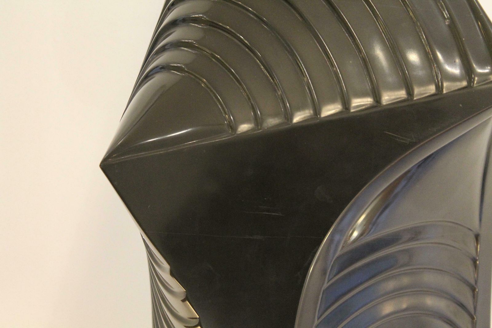 Sculpture In Black Mazy Marble Signed By Jef Goris, Belgium, C.1970 photo vinterior