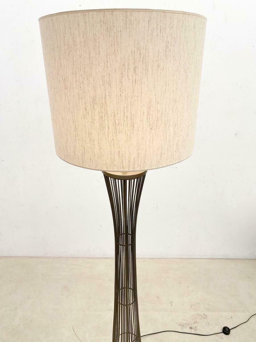 Mid Century Modern Metal Floor Lamp, Italy, 1970s photo Lighting