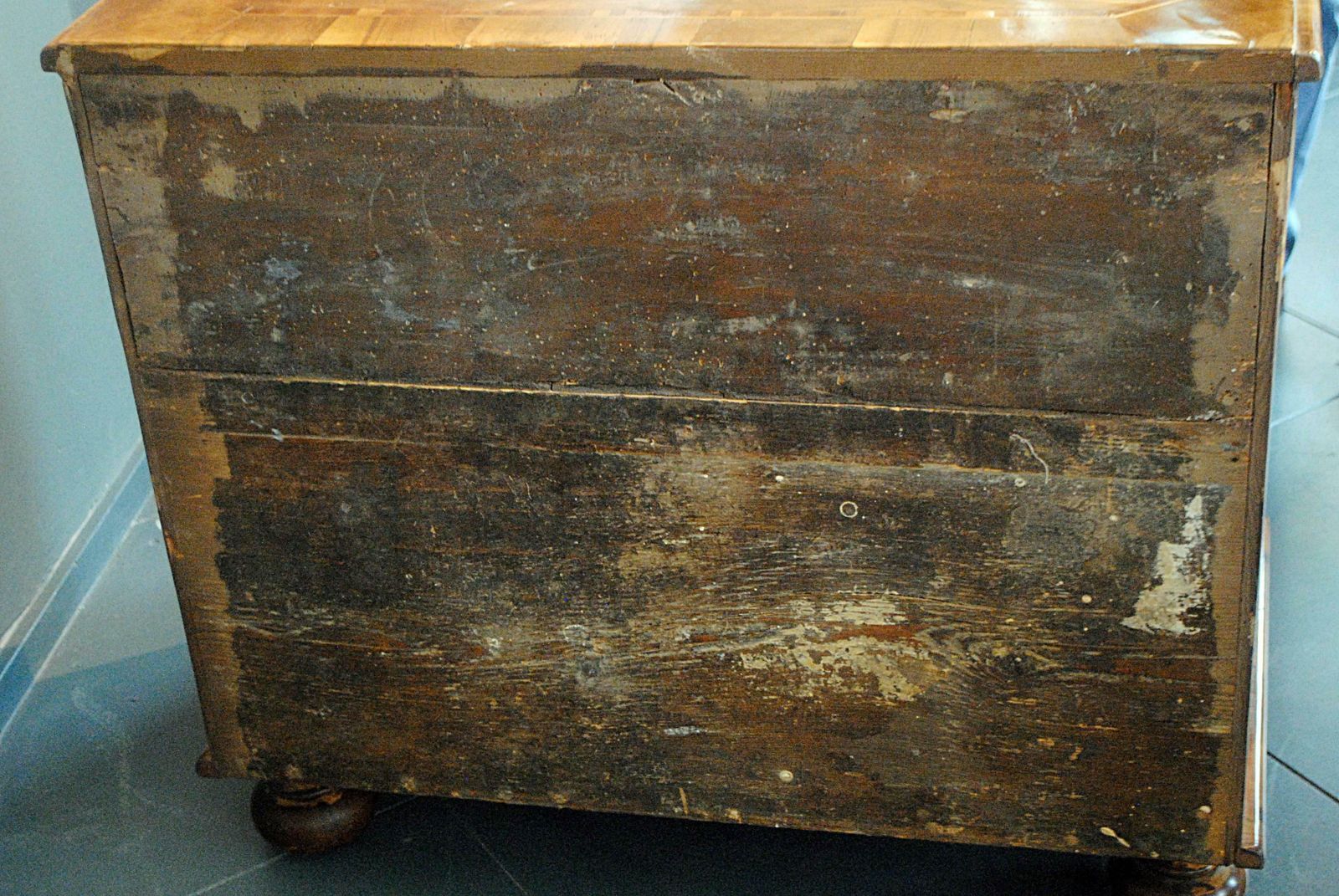 photo for sale 18th Century German Baroque Chest Of Drawers, Walnut