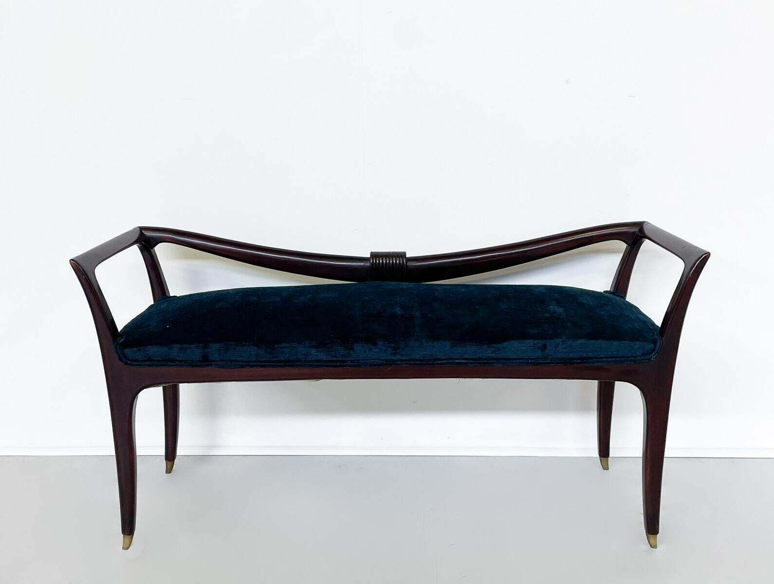Mid Century Modern Bench By Emilio Lancia, Italy, 1930s photo vinterior