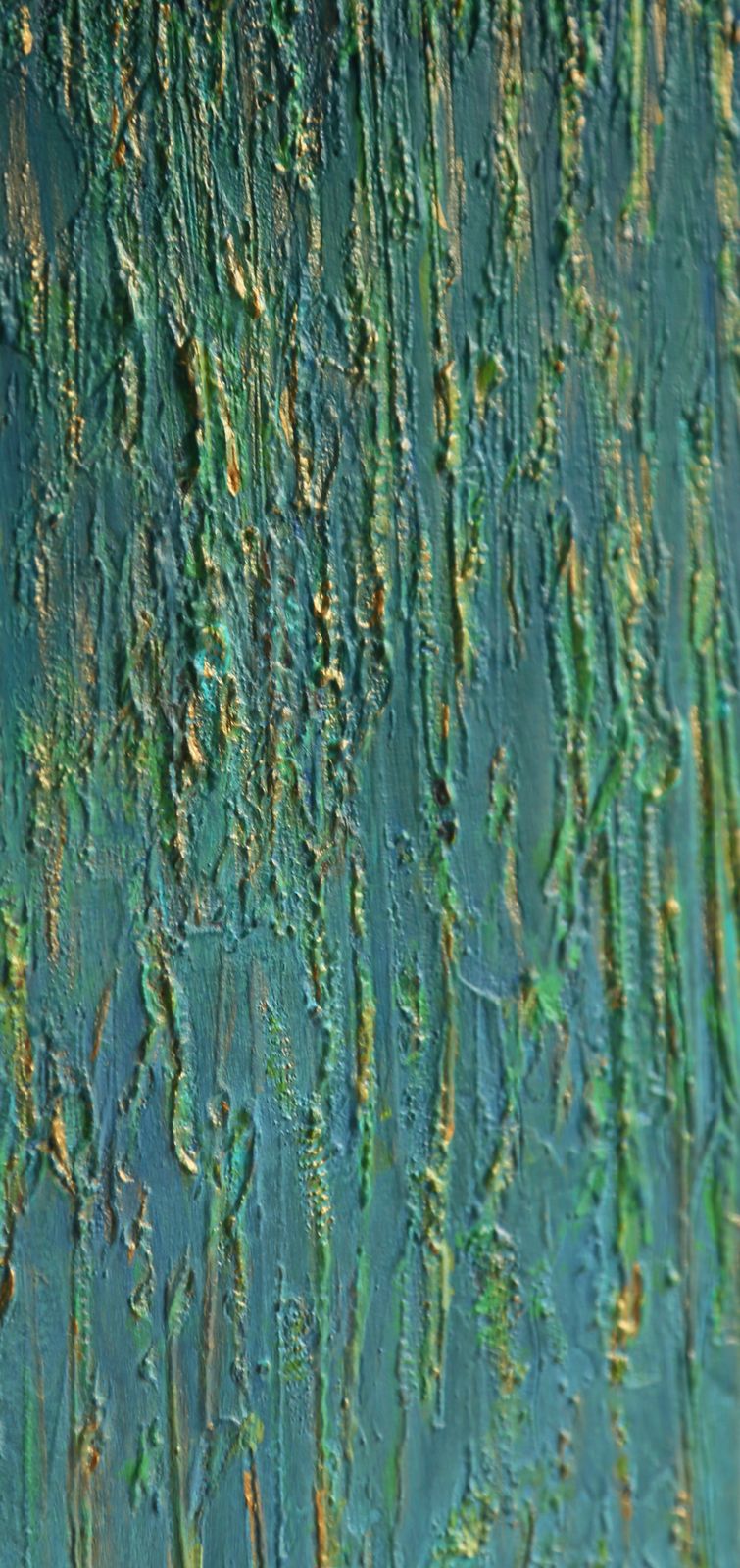 Golden Rain. Oil Painting By Carolyn Miller photo for sale