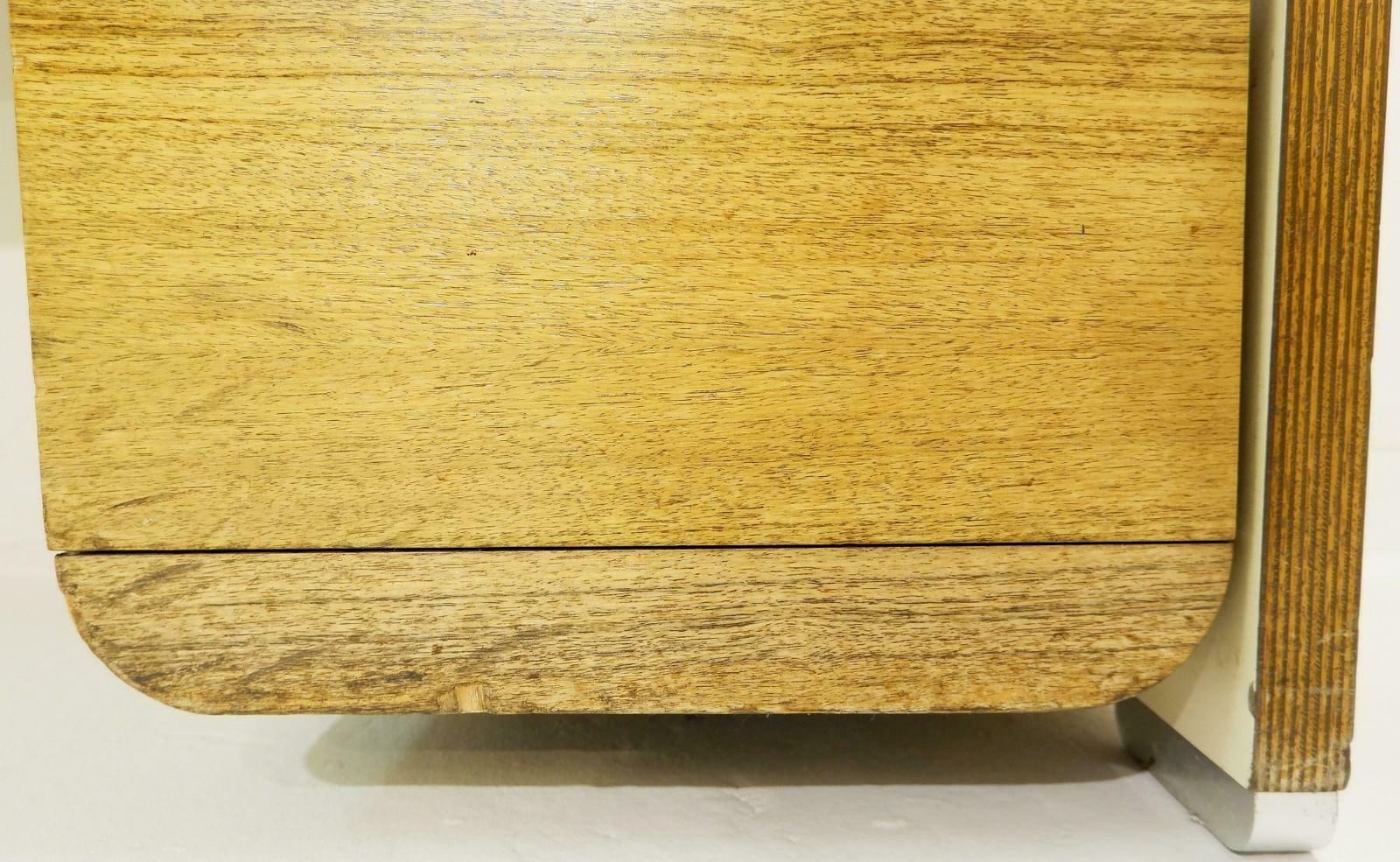 Bergwood White Desk, 1970s, Vintage photo vinterior