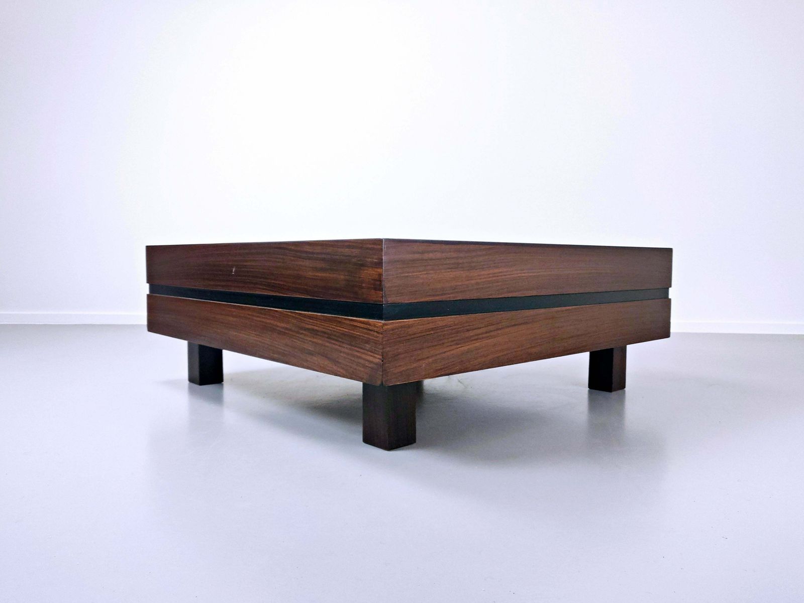 Mid Century Modern Italian Coffee Table, Teak By Sormani photo furniture