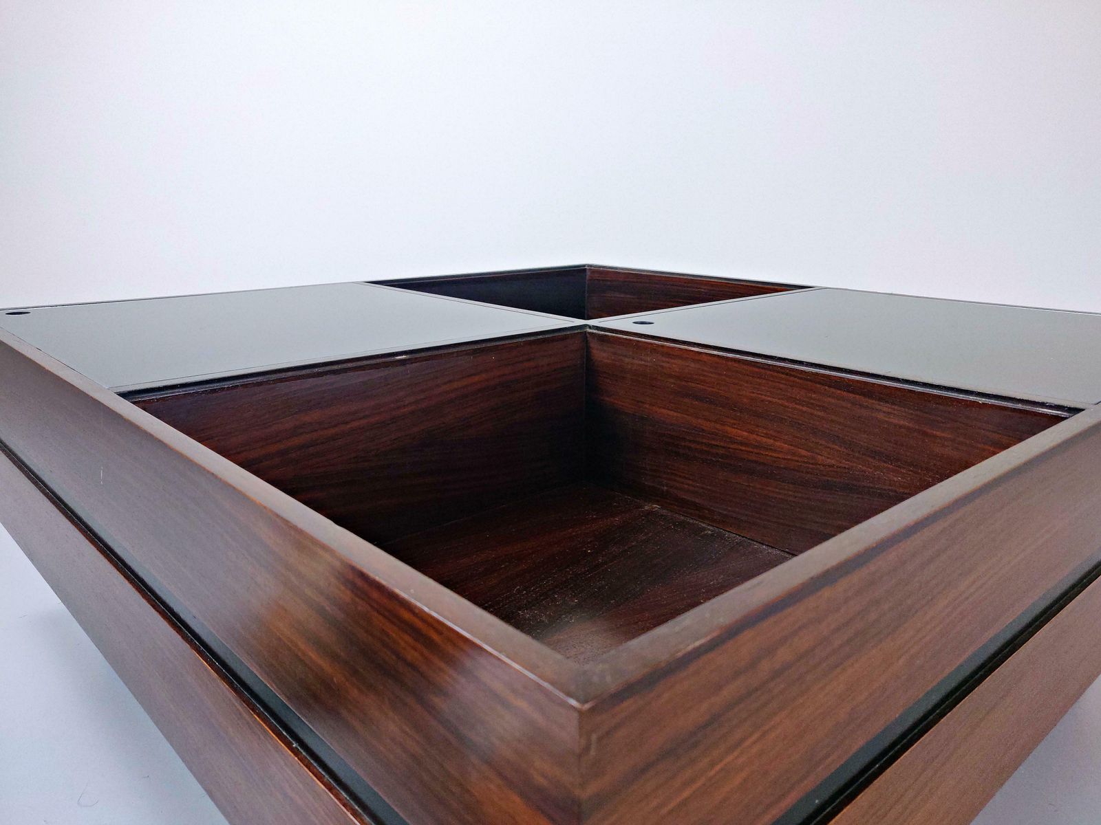 Mid Century Modern Italian Coffee Table, Teak By Sormani photo buy
