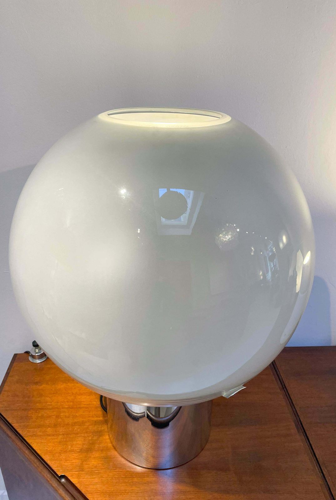 Mid Century Modern Porcini Table Lamp By Luigi Caccia Dominioni, Italy, 1960s photo furniture