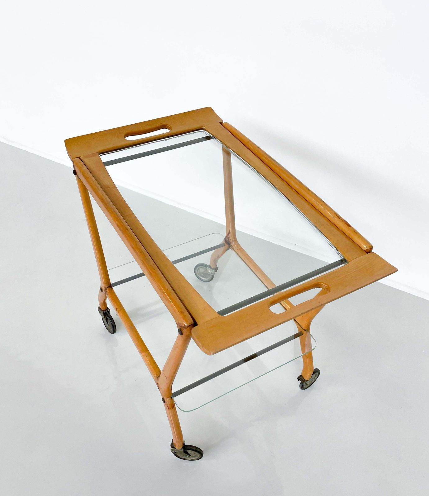 Mid Century Modern Trolley By Ico Parisi For Angelo De Baggis, Italy, 1950s photo furniture