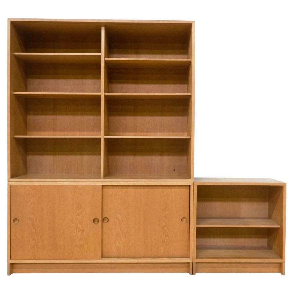 Mid Century Modern Wall Unit By Borge Mogensen,Denmark, 1960s