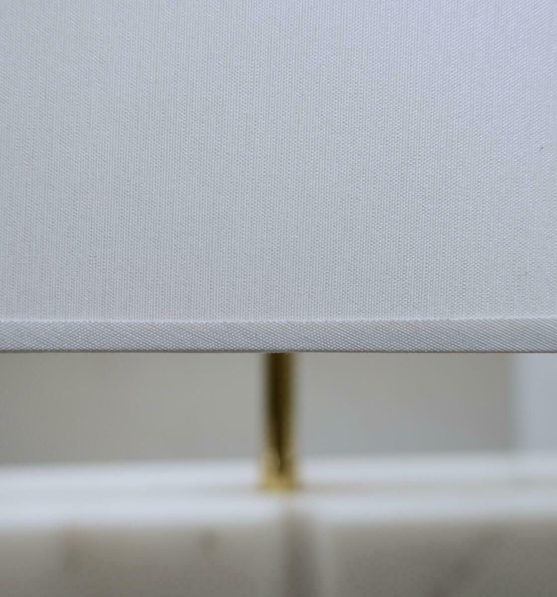 Mid Century Modern Table Lamp By Christian Krekels, Marble, Belgium, 1970s photo for sale