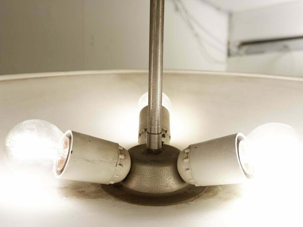 Mid Century 'Cetra' Hanging Lamp By Vico Magistretti For Artemide, 1960s photo for sale