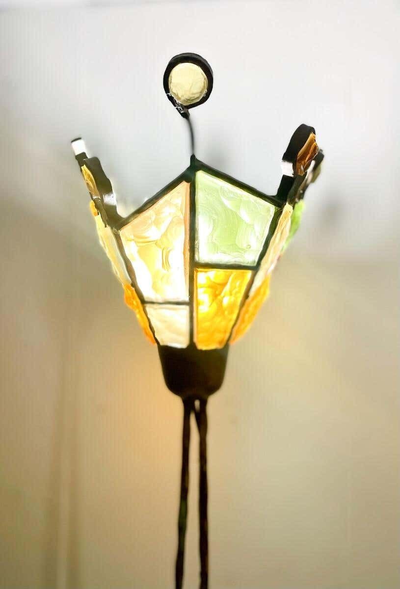 Mid Century Modern Poliarte Floor Lamp, Italy 1970s photo vinterior