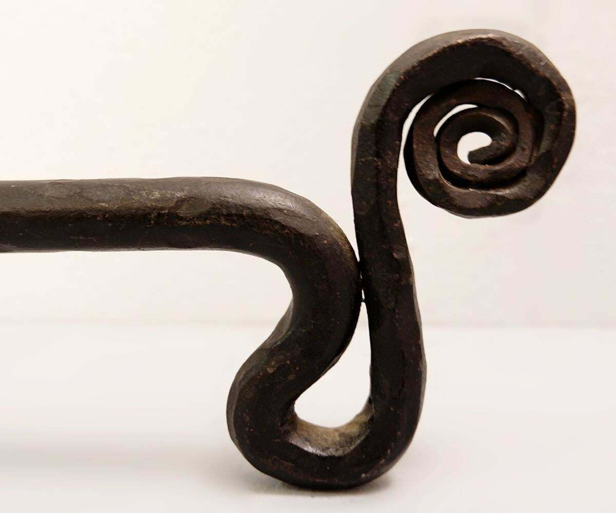 Pair Of Wrought Iron Dachshund Fire Dogs photo furniture