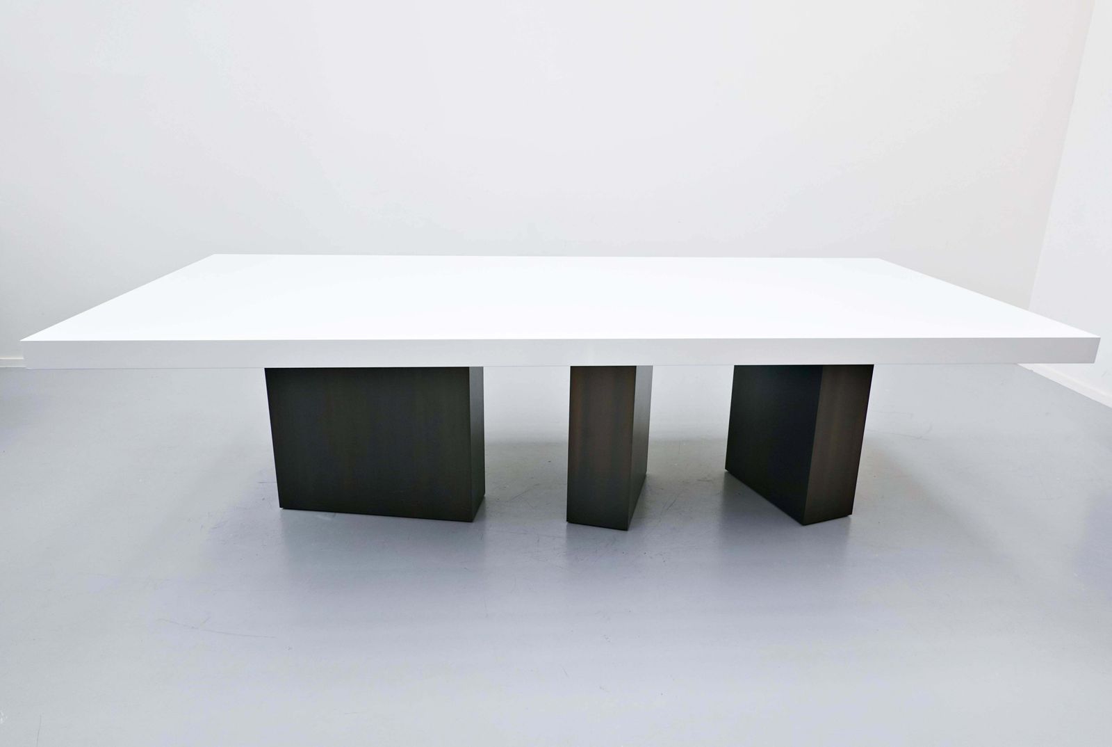 Large Lacquered Dining Table Designed By Iceberg Architecture Studio photo for sale