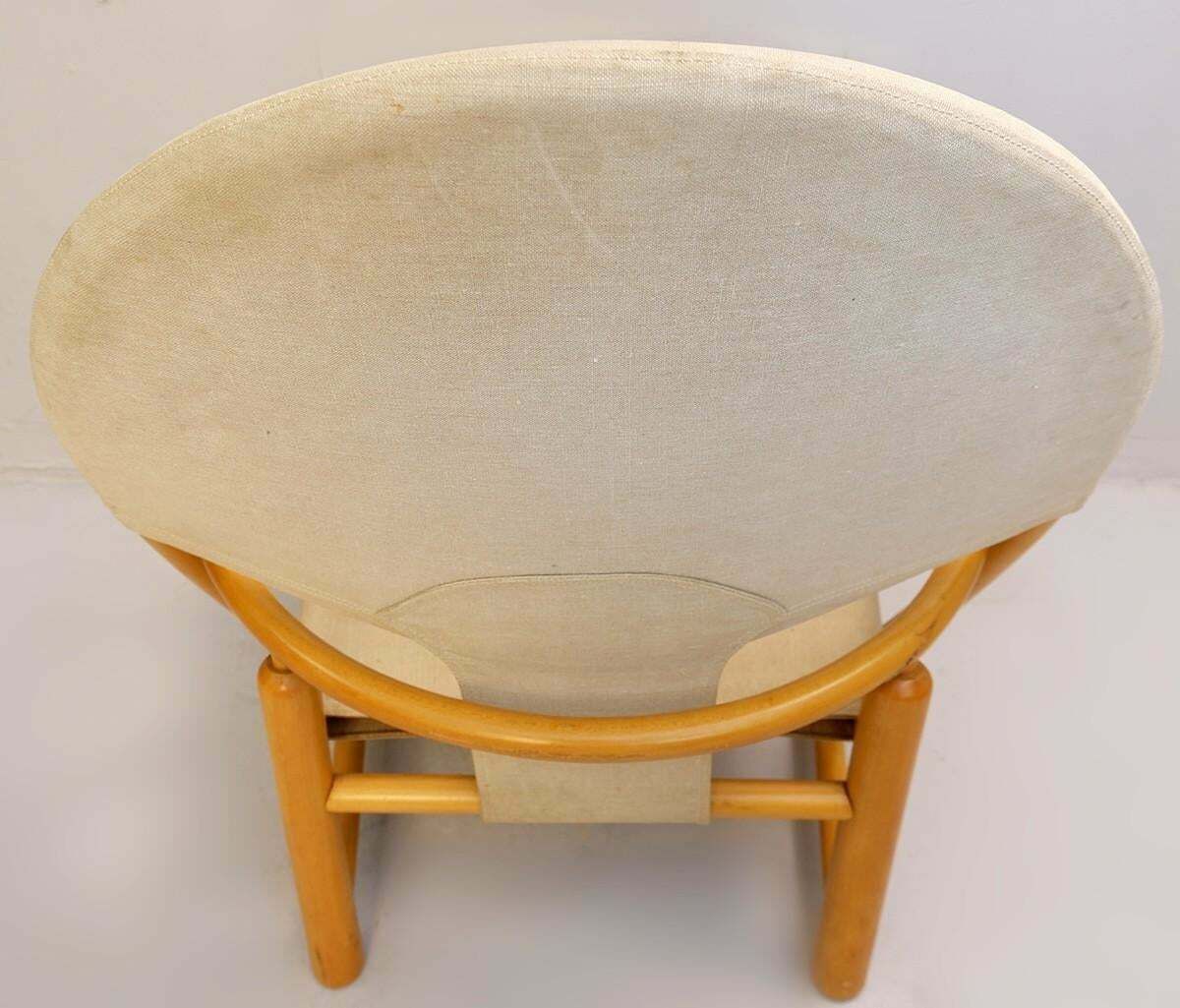 Mid Century Modern G23 Hoop Armchair By Piero Palange & Werther Toffoloni, Germa photo 2123.0