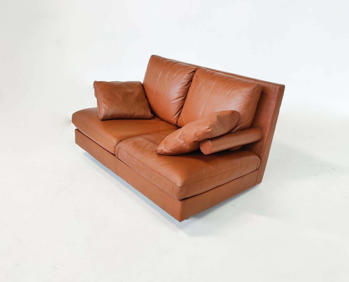Mid Century Modern Baisity Two Seater Sofa By Antonio Citterio For B&B Italia, C photo for sale
