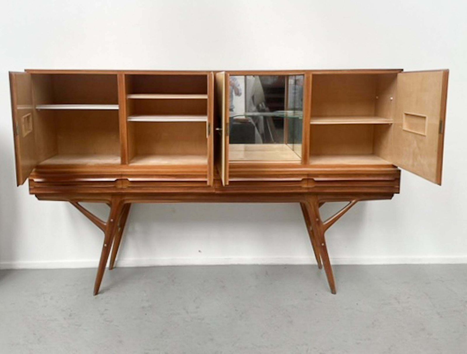 Mid Century Modern Italian Sideboard Attributed To Ico Parisi, Italy, 1960s photo 10809.0