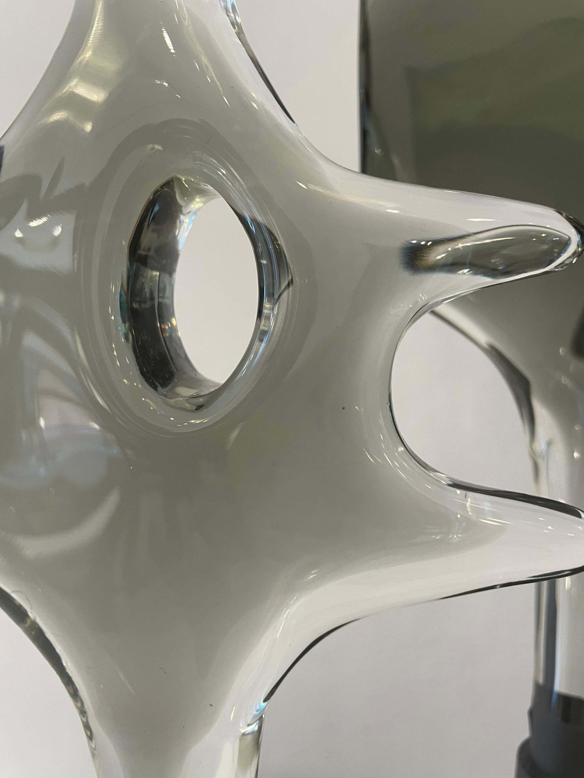 School Of Fish Glass Sculpture Attributed To Livio Seguso, 1970s photo vinterior
