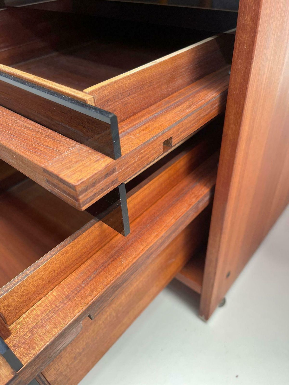Mid Century Wooden Scandinavian Desk With Drawers, 1960s photo Furniture