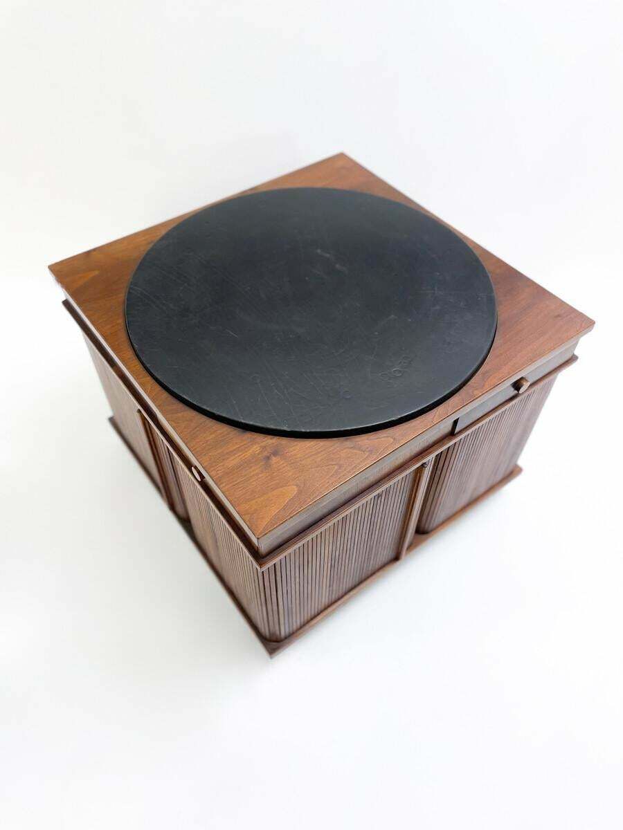 Mid Century Italian Swivel Coffee Table By Gianfranco Frattini, Italy, 1960s photo buy