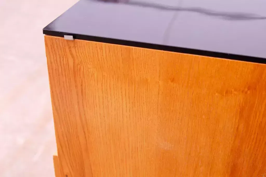 photo furniture Midcentury Nightstand By Mojmír Požár 1960s Czechoslovakia