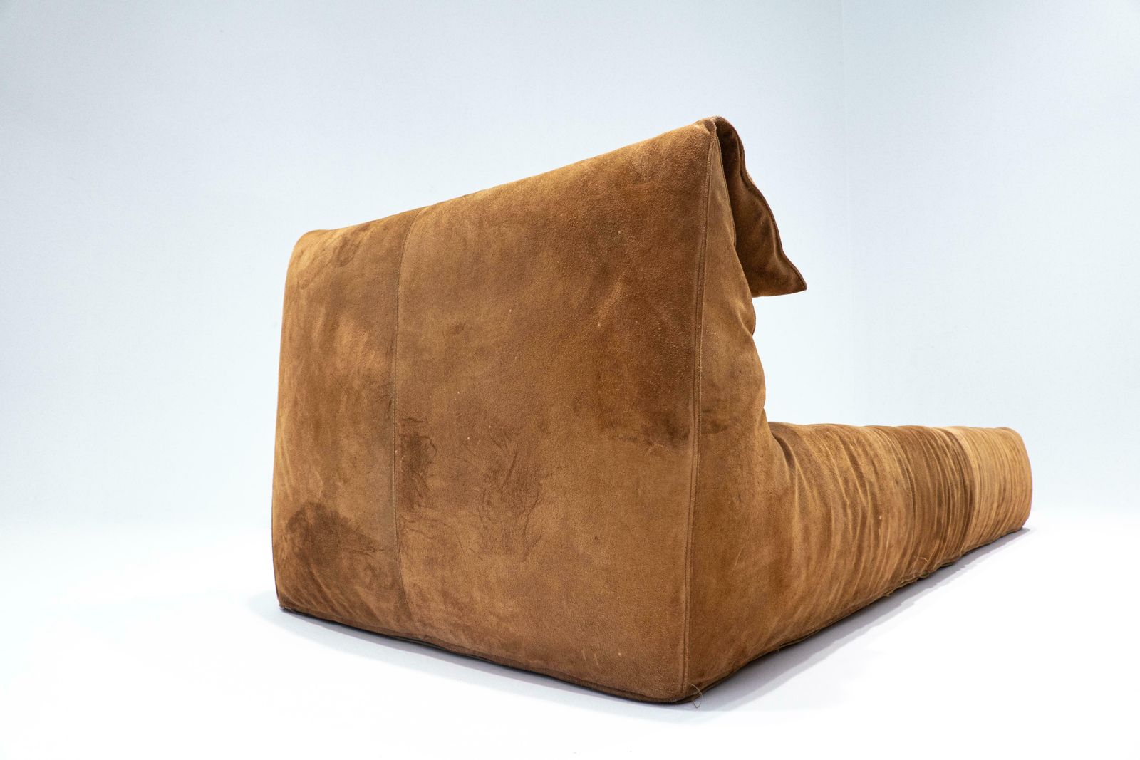 photo for sale Mid Century Modern Bambole Daybed By Mario Bellini, Suede, C&B Italia, 1970s