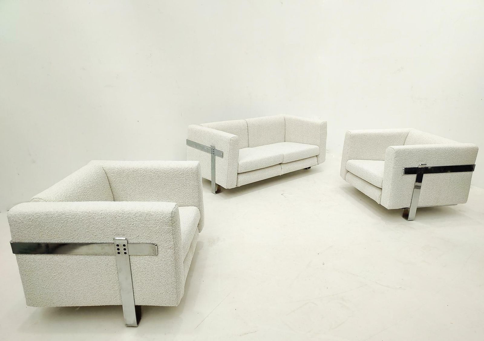 Mid Century Pair Of Armchairs By Luigi Caccia Dominioni For Azucena, 1960s photo 8795.0