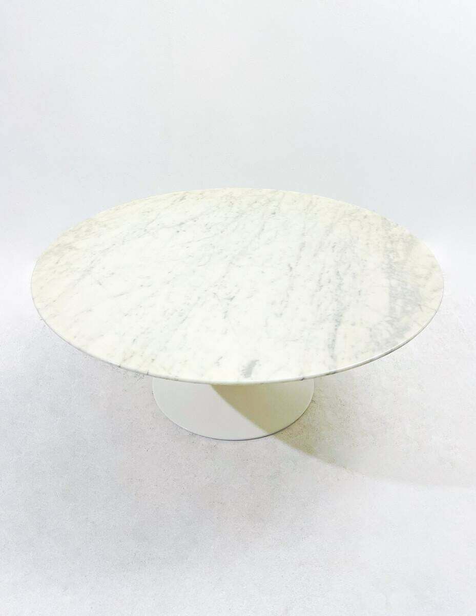 Mid Century Marble Coffee Table By Eero Saarinen For Knoll International, 1960s photo buy