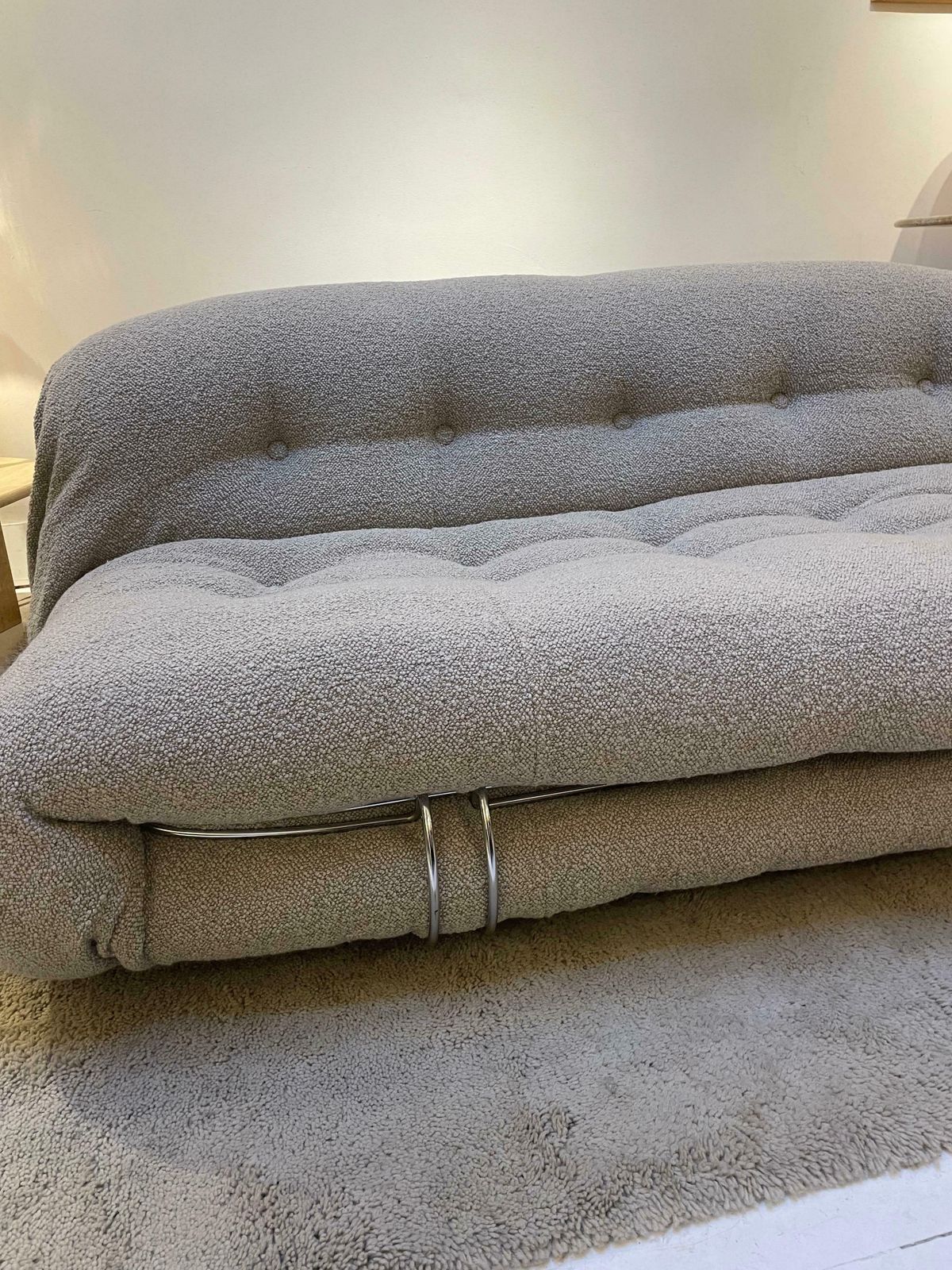 Mid Century Modern "Soriana" Sofa By Afra & Tobia Scarpa For Cassina, Italy 1970 photo buy