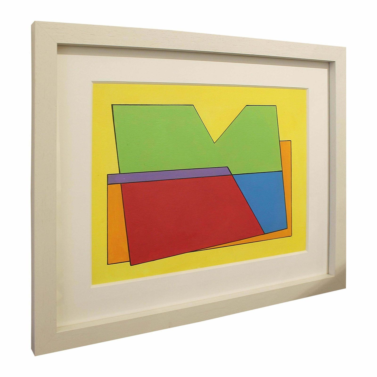 Water Painting By Guy Vandenbranden, Belgium, 1994