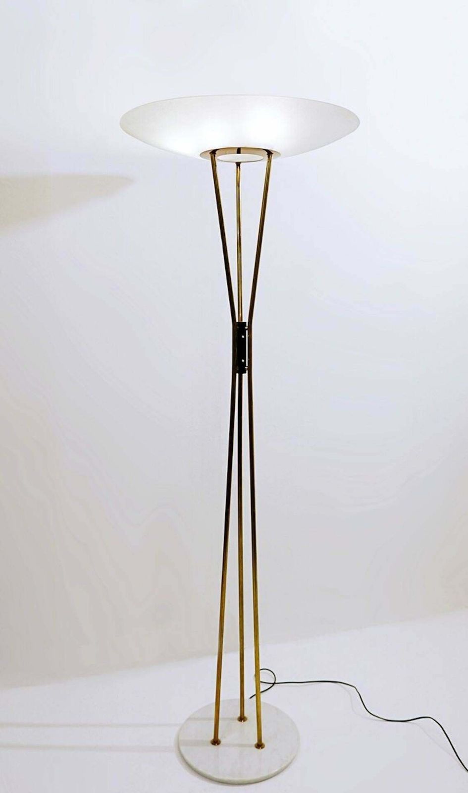 Mid Century Modern Floor Lamp By Gaetano Sciolari For Stilnovo, Italy 1950s photo buy