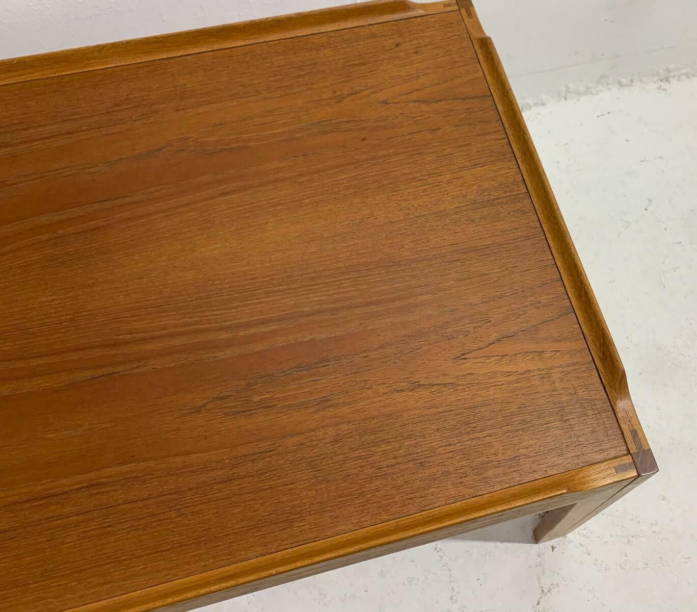 Mid Century Modern Wooden Coffee Table, Denmark, 1960s photo for sale