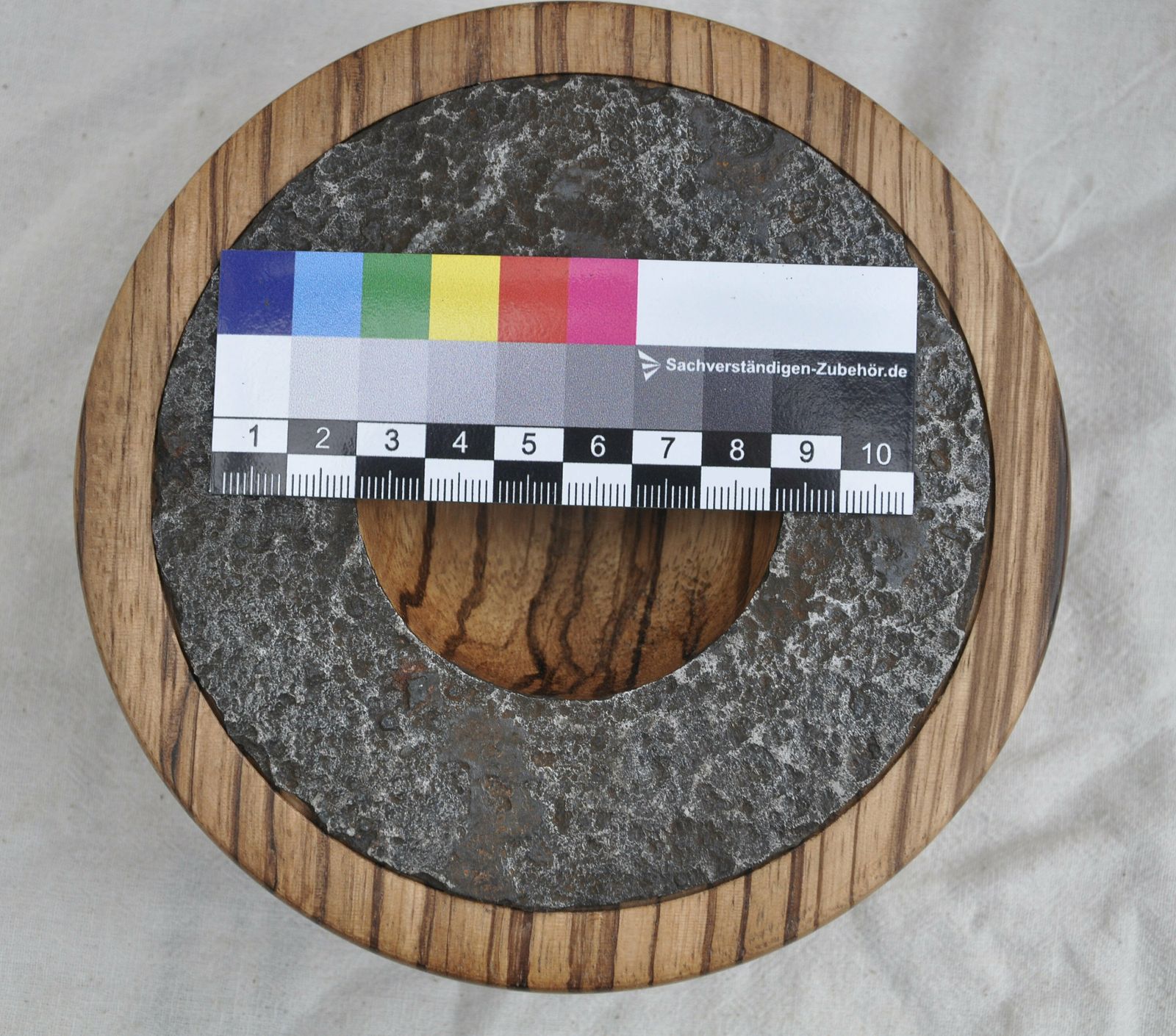 Bowl Made From An Airspeed Horsa Relic Mounted In Zebrano Wood photo vinterior