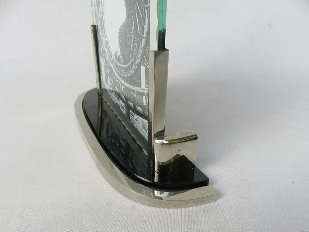 Art Deco Chrome Plated Bakelite Photo Frame 1920s photo buy