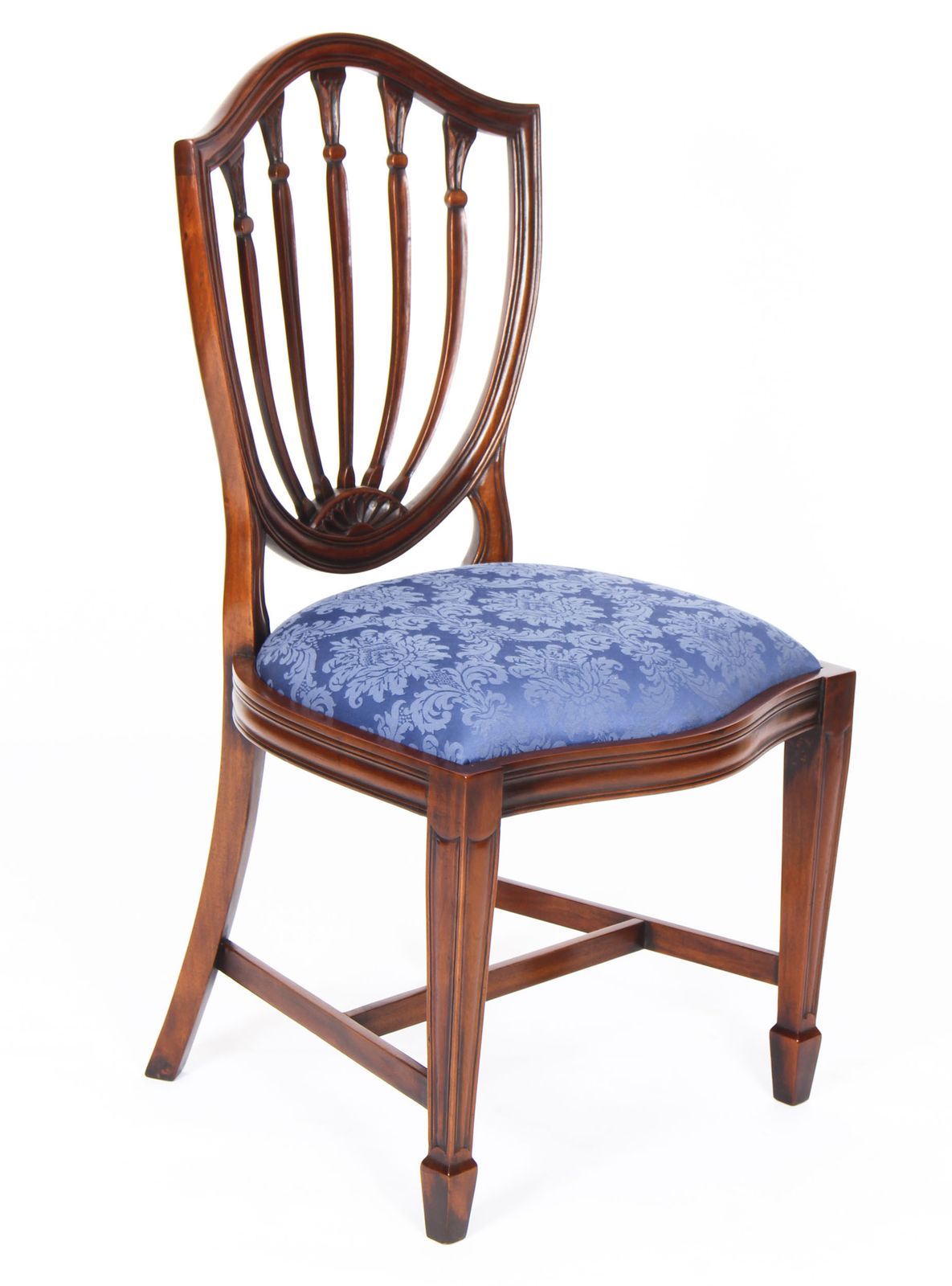 photo buy Set 12 English Hepplewhite Revival Dining Chairs 20th Century