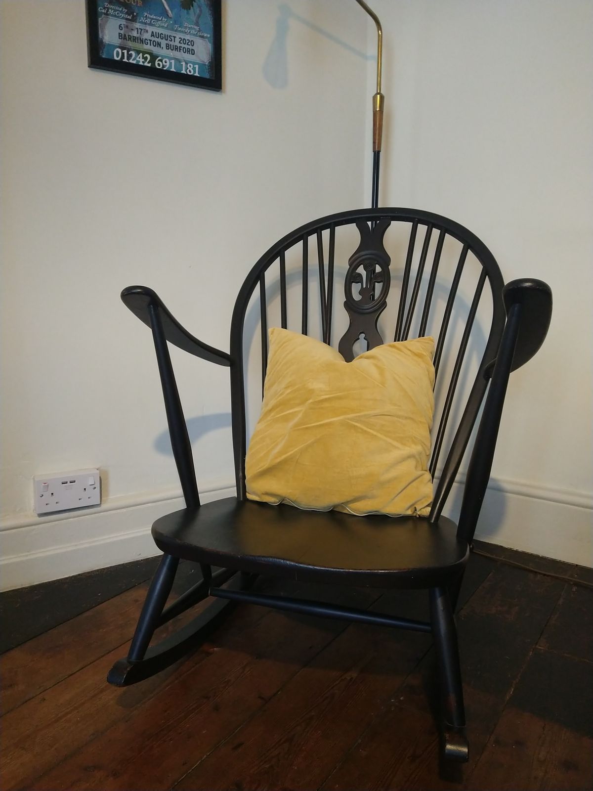 Ercol Grandfather Rocking Chair Model 316