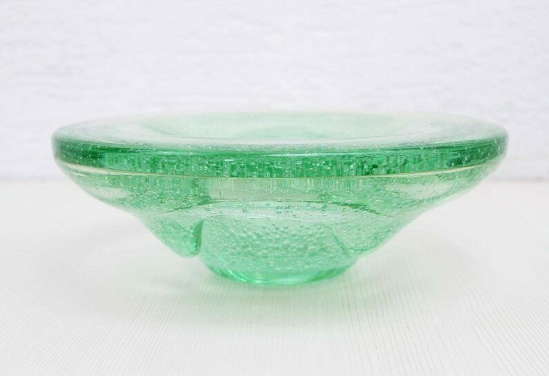 Crystal Bowl From The 70s From Daum France Glassworks photo Home Decor