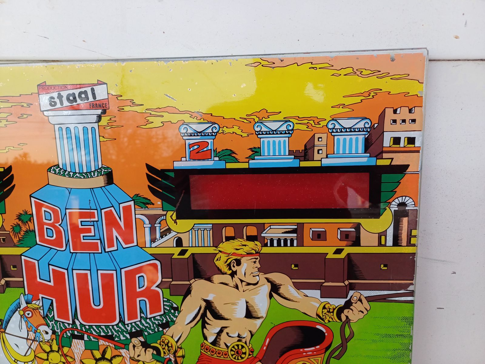 Pinball Fronton Window “Ben Hur” photo furniture