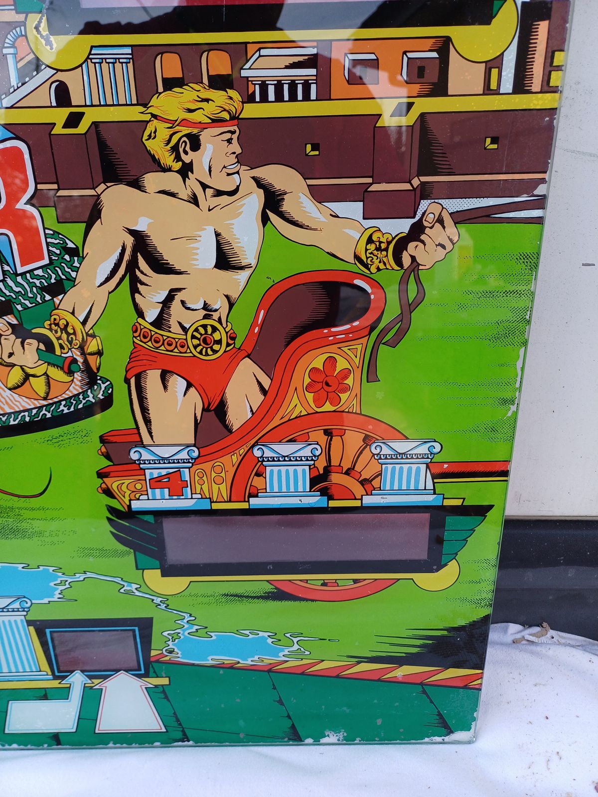 Pinball Fronton Window “Ben Hur” photo 197.0