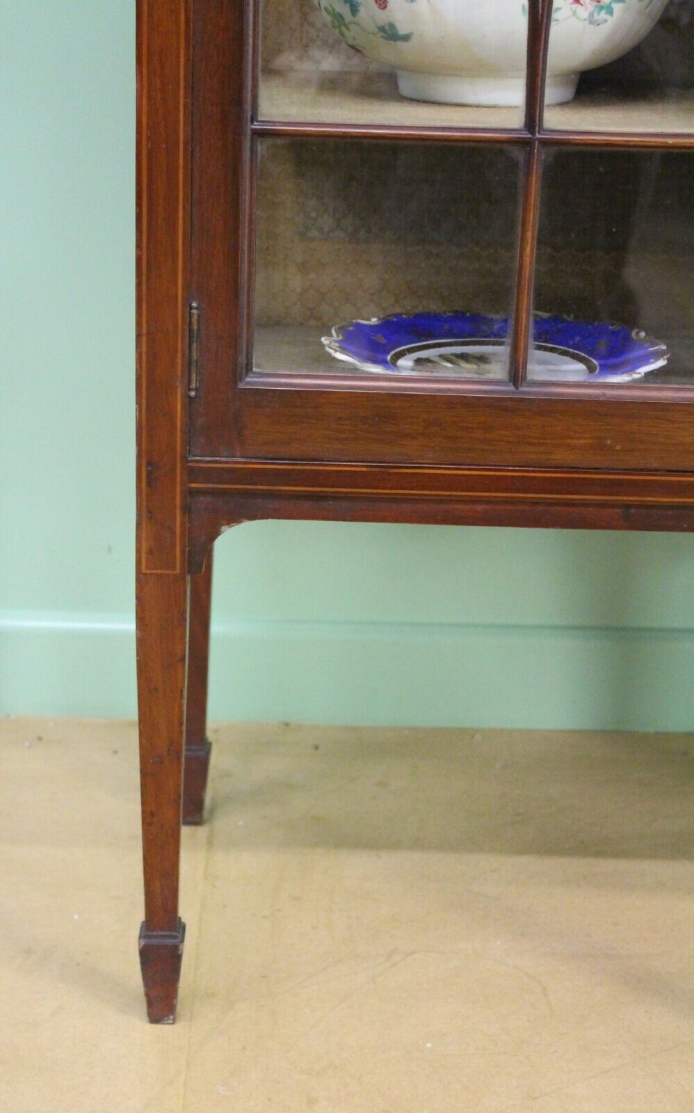 Furniture Shapland And Petter Inlaid Mahogany Side Cabinet photo
