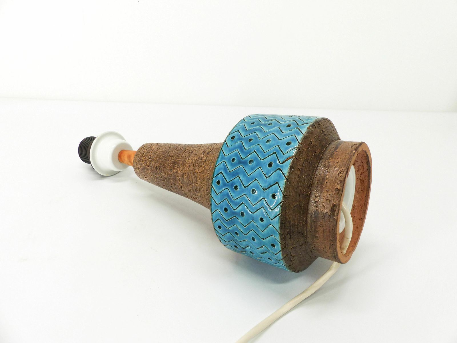 photo furniture Aldo Londi Bitossi Ceramic Lamp For Asea 1960