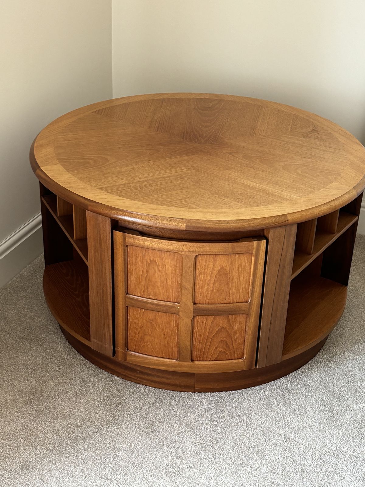 Nathan Round Drum Coffee Table