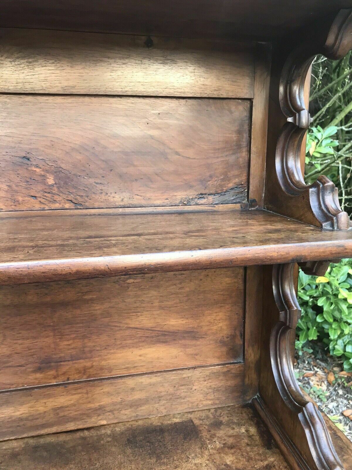 Antique Victorian Burle Walnut Veneer Chiffonier Dresser Server Buffet Sideboard photo Furniture