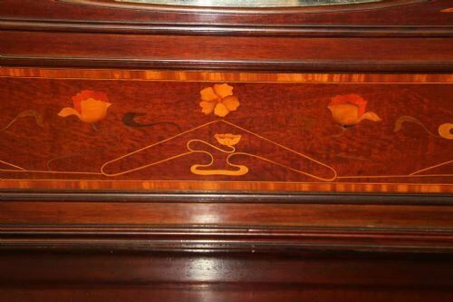 Mahogany Art Nouveau Sideboard photo 1750.0