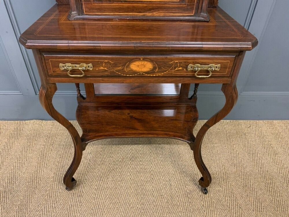 Inlaid Rosewood Bonheur Du Jour photo Furniture