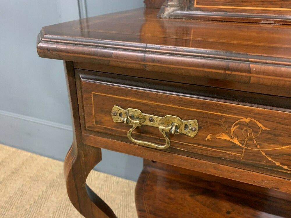 Inlaid Rosewood Bonheur Du Jour photo 2350.0